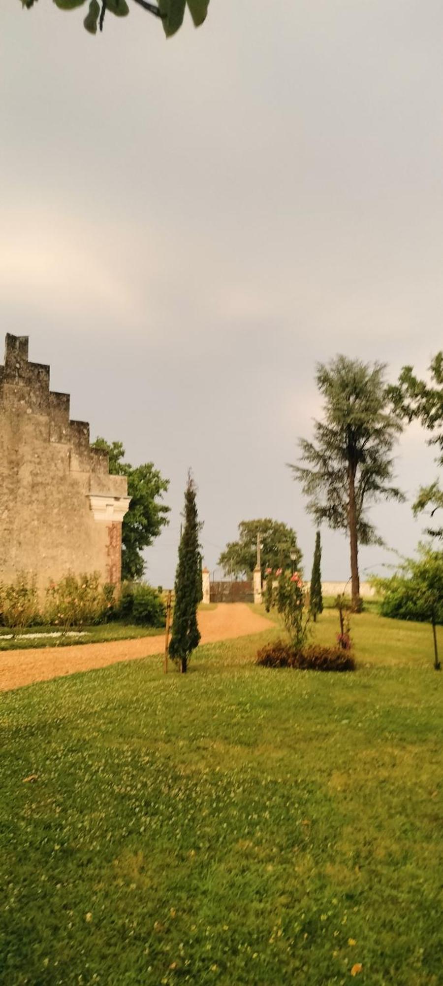La Tour Carree D'Un Chateau Auzouer-en-Touraine Exteriör bild