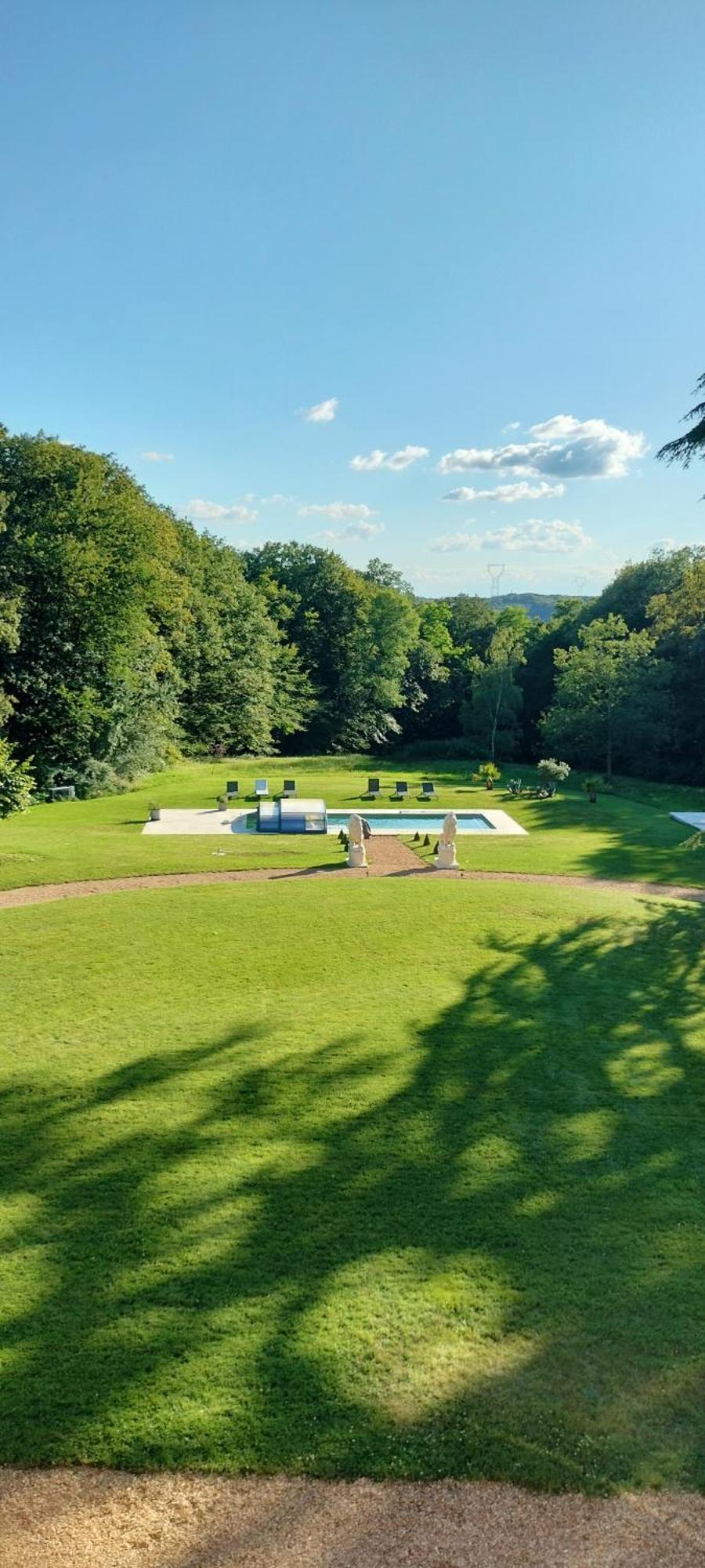 La Tour Carree D'Un Chateau Auzouer-en-Touraine Exteriör bild